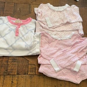 Lila and Hayes long pajamas